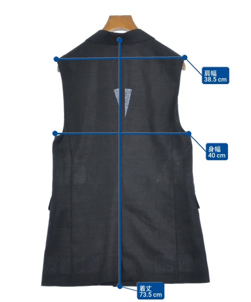 green label relaxing（グリーンレーベルリラクシング）ベスト 黒 サイズ:38(M位) レディース/2200622607405