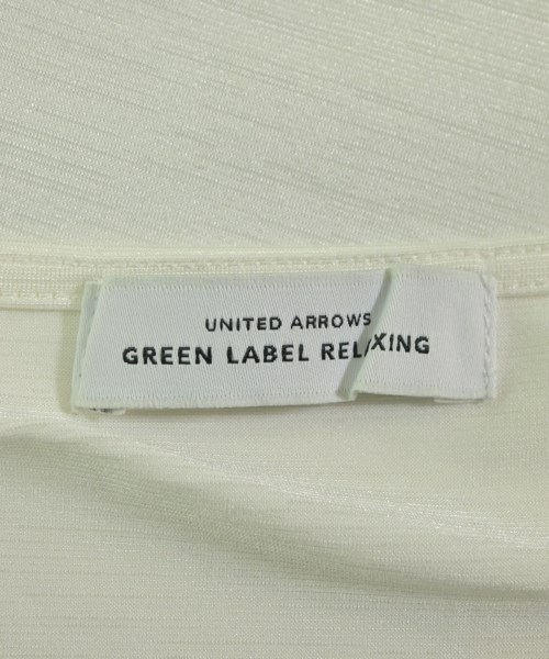 green label relaxing（グリーンレーベルリラクシング）Tシャツ・カットソー 白 サイズ:F レディース/2200633623067