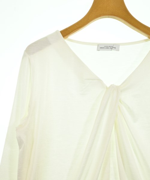 green label relaxing（グリーンレーベルリラクシング）Tシャツ・カットソー 白 サイズ:F レディース/2200633623067