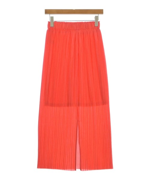 green label relaxing（グリーンレーベルリラクシング）ロング・マキシ丈スカート 赤 サイズ:-(S位) レディース/2200637336024