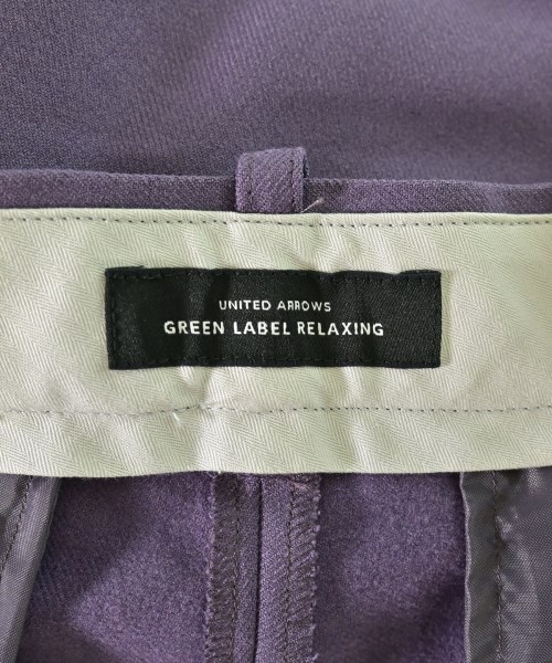 green label relaxing（グリーンレーベルリラクシング）スラックス 紫 サイズ:40(M位) レディース/2200622830049