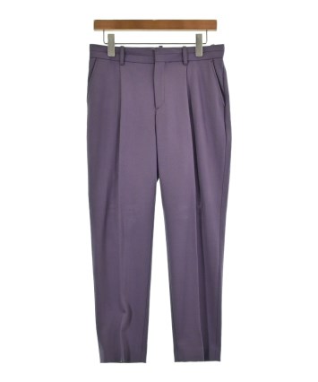 green label relaxing（グリーンレーベルリラクシング）スラックス 紫