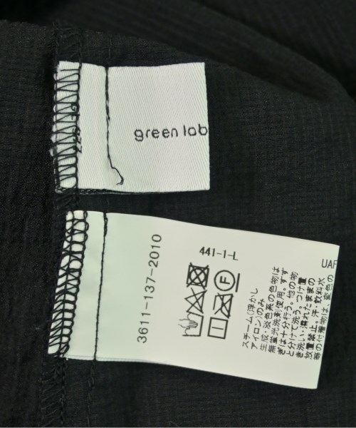 green label relaxing（グリーンレーベルリラクシング）ブラウス 黒 サイズ:F レディース/2200622881201