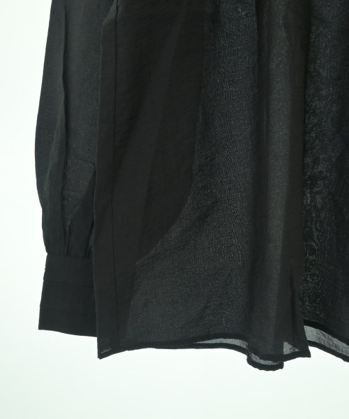 green label relaxing（グリーンレーベルリラクシング）ブラウス 黒 サイズ:F レディース/2200622881201