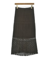 green label relaxing（グリーンレーベルリラクシング）ロング・マキシ丈スカート 茶 サイズ:-(M位) レディース/2200637555296
