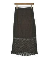 green label relaxing（グリーンレーベルリラクシング）ロング・マキシ丈スカート 茶 サイズ:-(M位) レディース/2200637555296