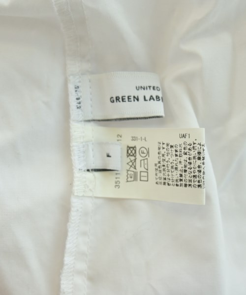 green label relaxing（グリーンレーベルリラクシング）カジュアルシャツ 白 サイズ:F レディース/2200638123012