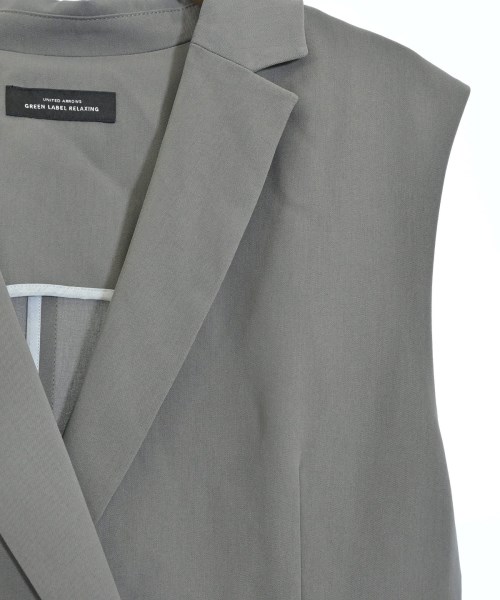 green label relaxing（グリーンレーベルリラクシング）ベスト グレー サイズ:F レディース/2200623278086