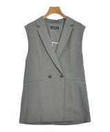 green label relaxing（グリーンレーベルリラクシング）ベスト グレー サイズ:F レディース/2200623278086