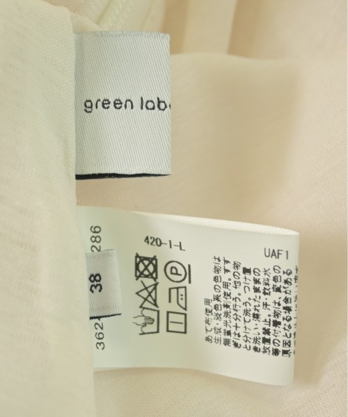 green label relaxing（グリーンレーベルリラクシング）ロング・マキシ丈スカート 白 サイズ:38(M位) レディース/2200623330081