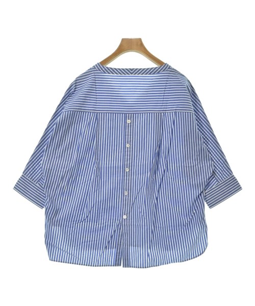 green label relaxing（グリーンレーベルリラクシング）ブラウス 青 サイズ:F レディース/2200633985073