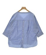 green label relaxing（グリーンレーベルリラクシング）ブラウス 青 サイズ:F レディース/2200633985073