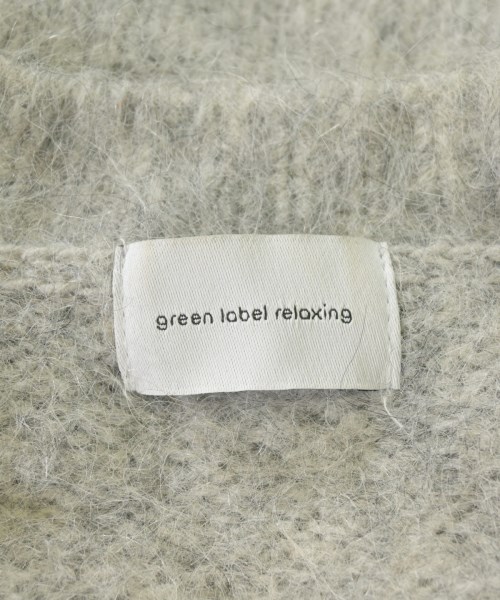 green label relaxing（グリーンレーベルリラクシング）ニット・セーター グレー サイズ:F レディース/2200638506013