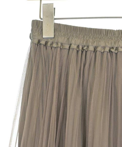 green label relaxing（グリーンレーベルリラクシング）ロング・マキシ丈スカート 茶 サイズ:F レディース/2200615276151