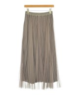 green label relaxing（グリーンレーベルリラクシング）ロング・マキシ丈スカート 茶 サイズ:F レディース/2200615276151