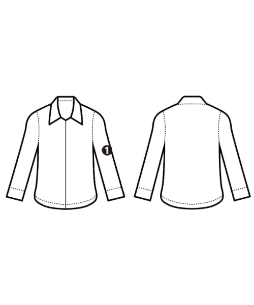 green label relaxing（グリーンレーベルリラクシング）カジュアルシャツ 白 サイズ:F レディース/2200615276335