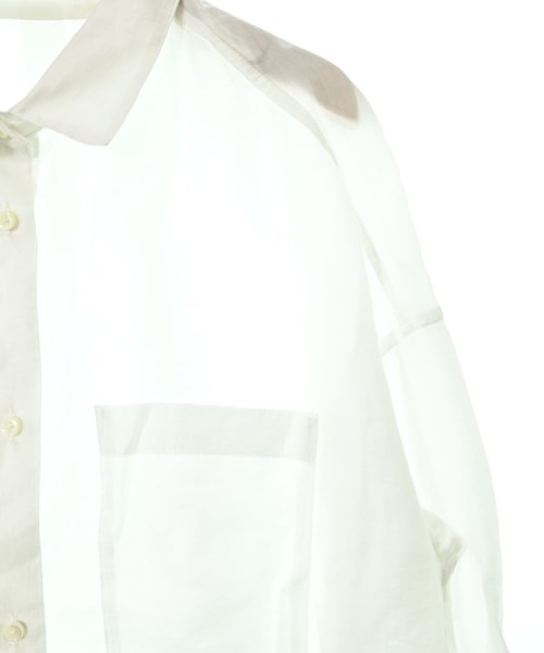 green label relaxing（グリーンレーベルリラクシング）カジュアルシャツ 白 サイズ:F レディース/2200615276335