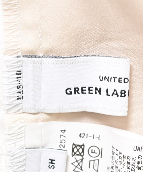 green label relaxing（グリーンレーベルリラクシング）ワンピース 白 サイズ:SH レディース/2200622882079