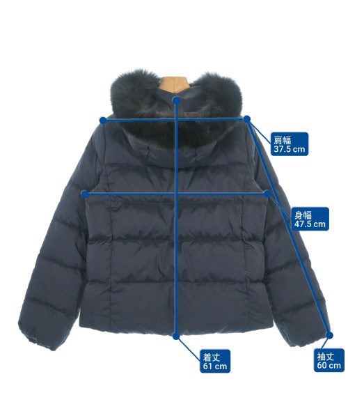 green label relaxing（グリーンレーベルリラクシング）ダウンジャケット/ダウンベスト 紺 サイズ:38(M位) レディース/2200631840015