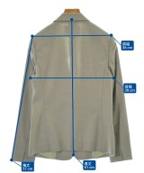 green label relaxing（グリーンレーベルリラクシング）テーラードジャケット グレー サイズ:36(S位) レディース/2200638792027