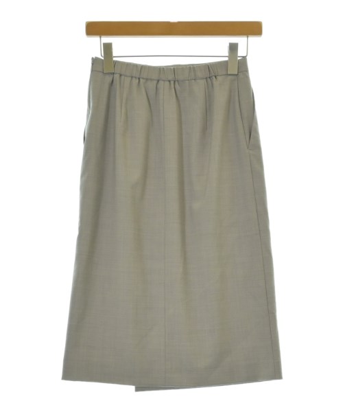 green label relaxing（グリーンレーベルリラクシング）ロング・マキシ丈スカート グレー サイズ:36(S位) レディース/2200638792034