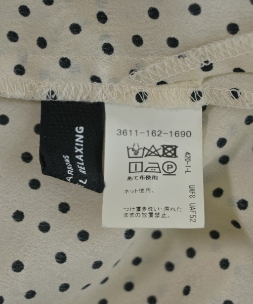 green label relaxing（グリーンレーベルリラクシング）ブラウス ベージュ サイズ:F レディース/2200638798043