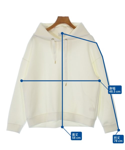 green label relaxing（グリーンレーベルリラクシング）パーカー 白 サイズ:F レディース/2200638919080