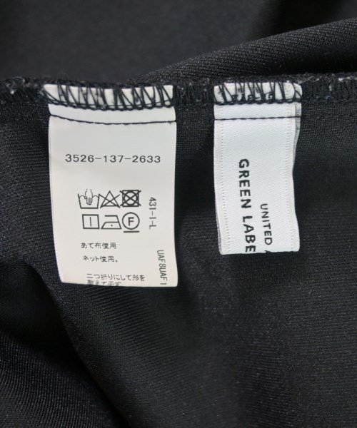 green label relaxing（グリーンレーベルリラクシング）ワンピース 黒 サイズ:-(L位) レディース/2200638998030