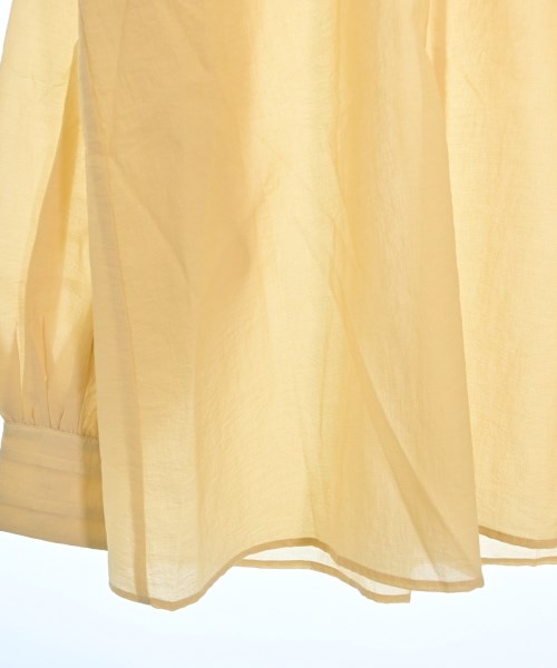 green label relaxing（グリーンレーベルリラクシング）ブラウス 黄 サイズ:F レディース/2200620344050