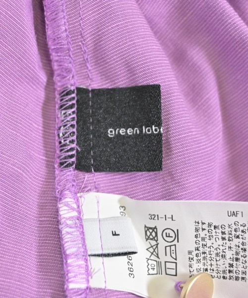green label relaxing（グリーンレーベルリラクシング）ワンピース 紫 サイズ:F レディース/2200636958012