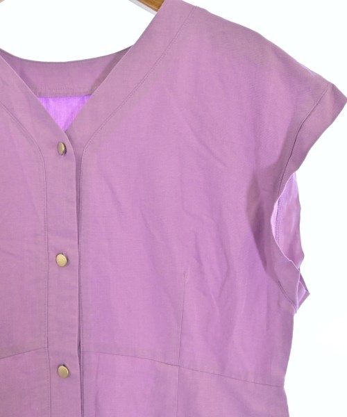 green label relaxing（グリーンレーベルリラクシング）ワンピース 紫 サイズ:F レディース/2200636958012