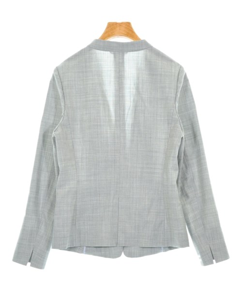 green label relaxing（グリーンレーベルリラクシング）ノーカラージャケット グレー サイズ:36(S位) レディース/2200620390163