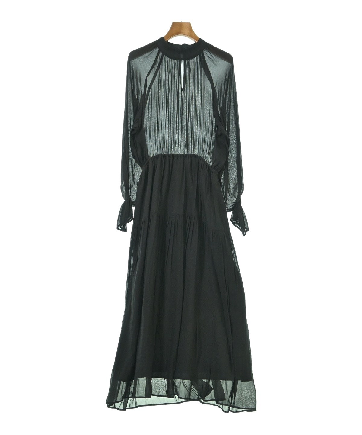 green label relaxing（グリーンレーベルリラクシング）ワンピース 黒