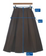 green label relaxing（グリーンレーベルリラクシング）ロング・マキシ丈スカート 茶 サイズ:38(M位) レディース/2200626477097