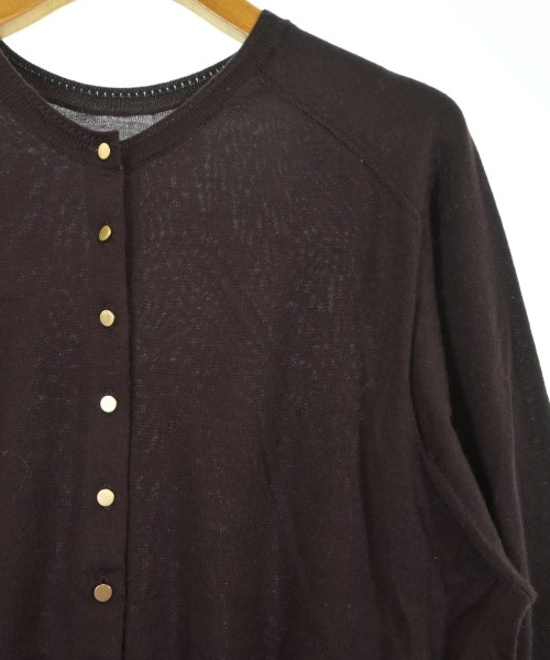 green label relaxing（グリーンレーベルリラクシング）カーディガン 茶 サイズ:F レディース/2200634981067