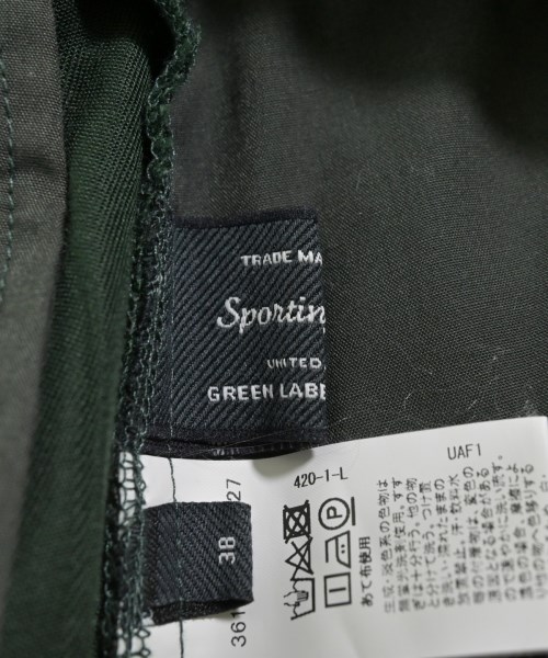 green label relaxing（グリーンレーベルリラクシング）その他 緑 サイズ:38(M位) レディース/2200637138055