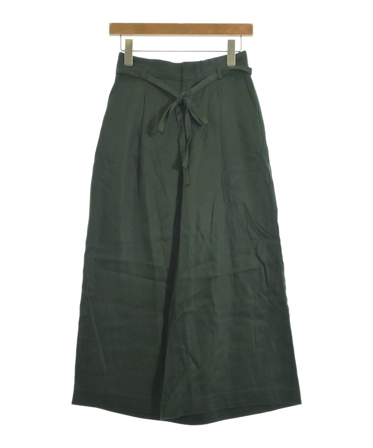 green label relaxing 新品　未使用　タグ付き green label relaxing（グリーンレーベルリラクシング）スラックス 緑