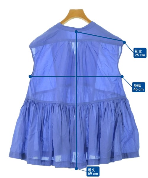 green label relaxing（グリーンレーベルリラクシング）ブラウス 紫 サイズ:F レディース/2200622162089