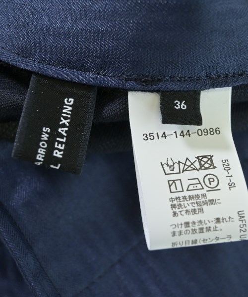green label relaxing（グリーンレーベルリラクシング）スラックス 紺 サイズ:36(S位) レディース/2200629074064