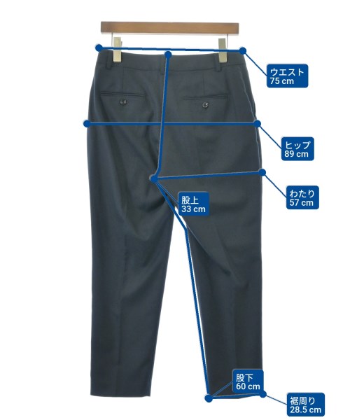 green label relaxing（グリーンレーベルリラクシング）スラックス 紺 サイズ:L レディース/2200633626020