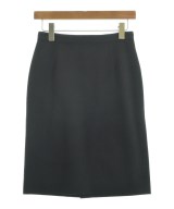 green label relaxing（グリーンレーベルリラクシング）ひざ丈スカート 黒 サイズ:38(M位) レディース/2200634597213