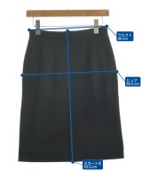 green label relaxing（グリーンレーベルリラクシング）ひざ丈スカート 黒 サイズ:38(M位) レディース/2200634597213