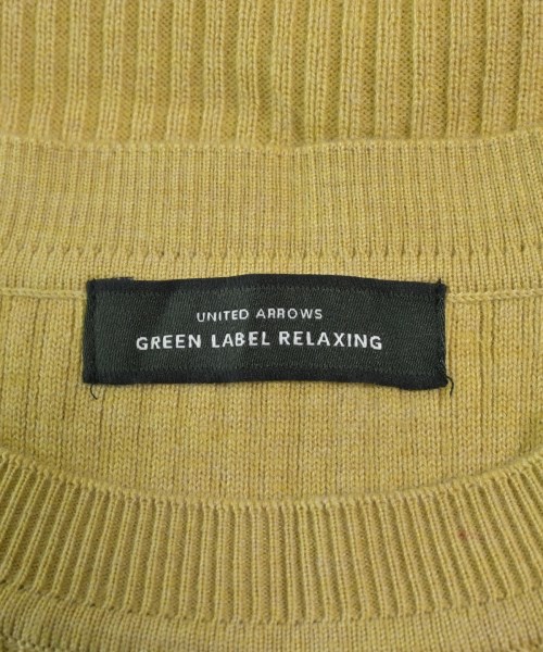 green label relaxing（グリーンレーベルリラクシング）ワンピース 黄 サイズ:-(L位) レディース/2200636131019