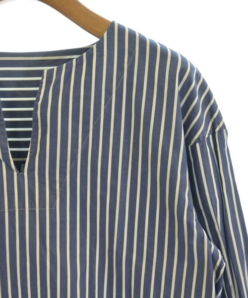 green label relaxing（グリーンレーベルリラクシング）ブラウス 紺 サイズ:F レディース/2200636799035