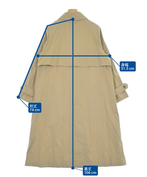 green label relaxing（グリーンレーベルリラクシング）トレンチコート ベージュ サイズ:34(XS位) レディース/2200637773010