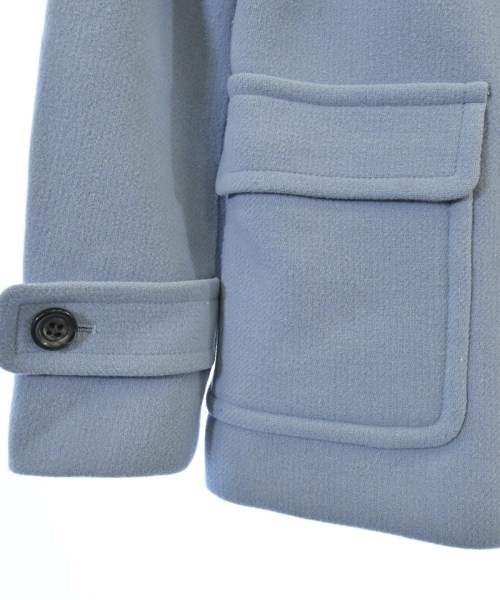 green label relaxing（グリーンレーベルリラクシング）ダッフルコート 青 サイズ:36(S位) レディース/2200624888017