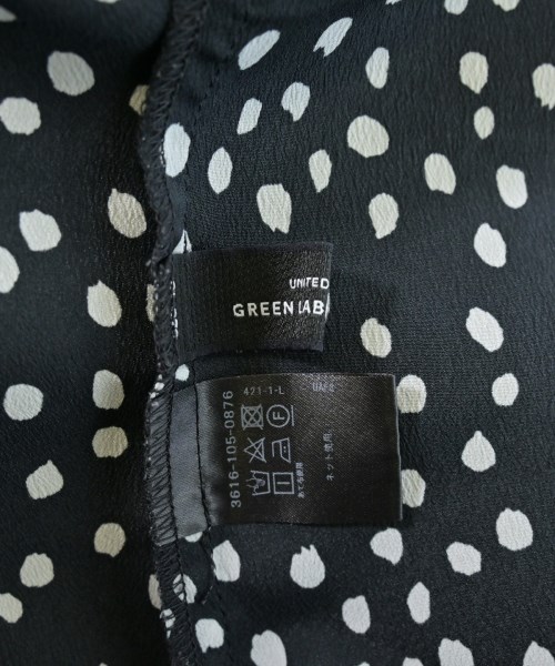 green label relaxing（グリーンレーベルリラクシング）カジュアルシャツ 黒 サイズ:F レディース/2200639822082