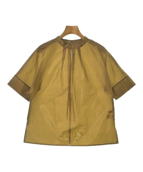 green label relaxing(グリーンレーベルリラクシング)カジュアルシャツ 茶 サイズ:F/2200639822099