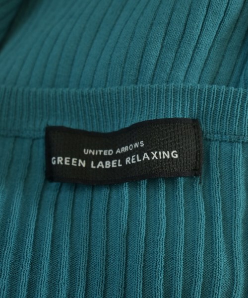 green label relaxing（グリーンレーベルリラクシング）カーディガン 青 サイズ:F レディース/2200628948045