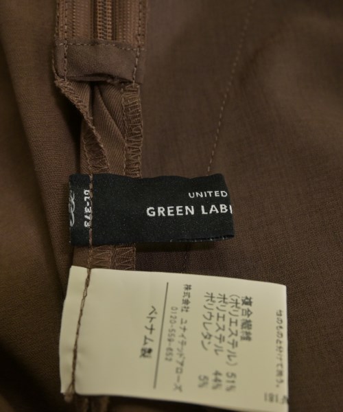 green label relaxing（グリーンレーベルリラクシング）スラックス 茶 サイズ:36(S位) レディース/2200628948076